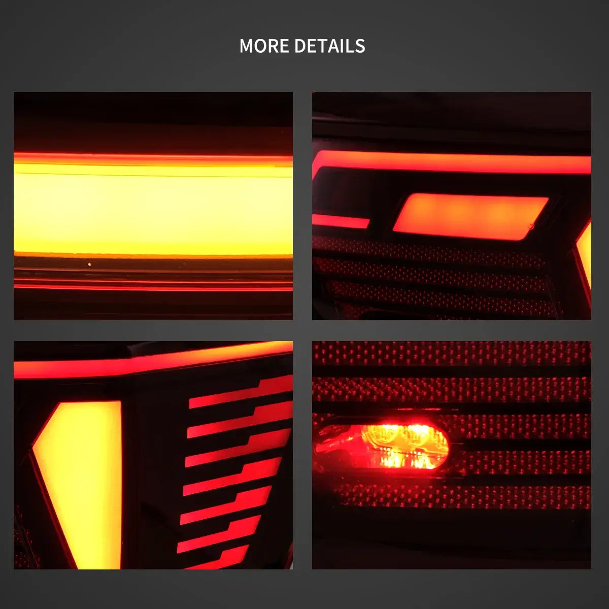 VLAND 17-21 Polo MK6 Vland LED Aftermarket bakljus [E-mark] med sekventiell blinkerss - 6