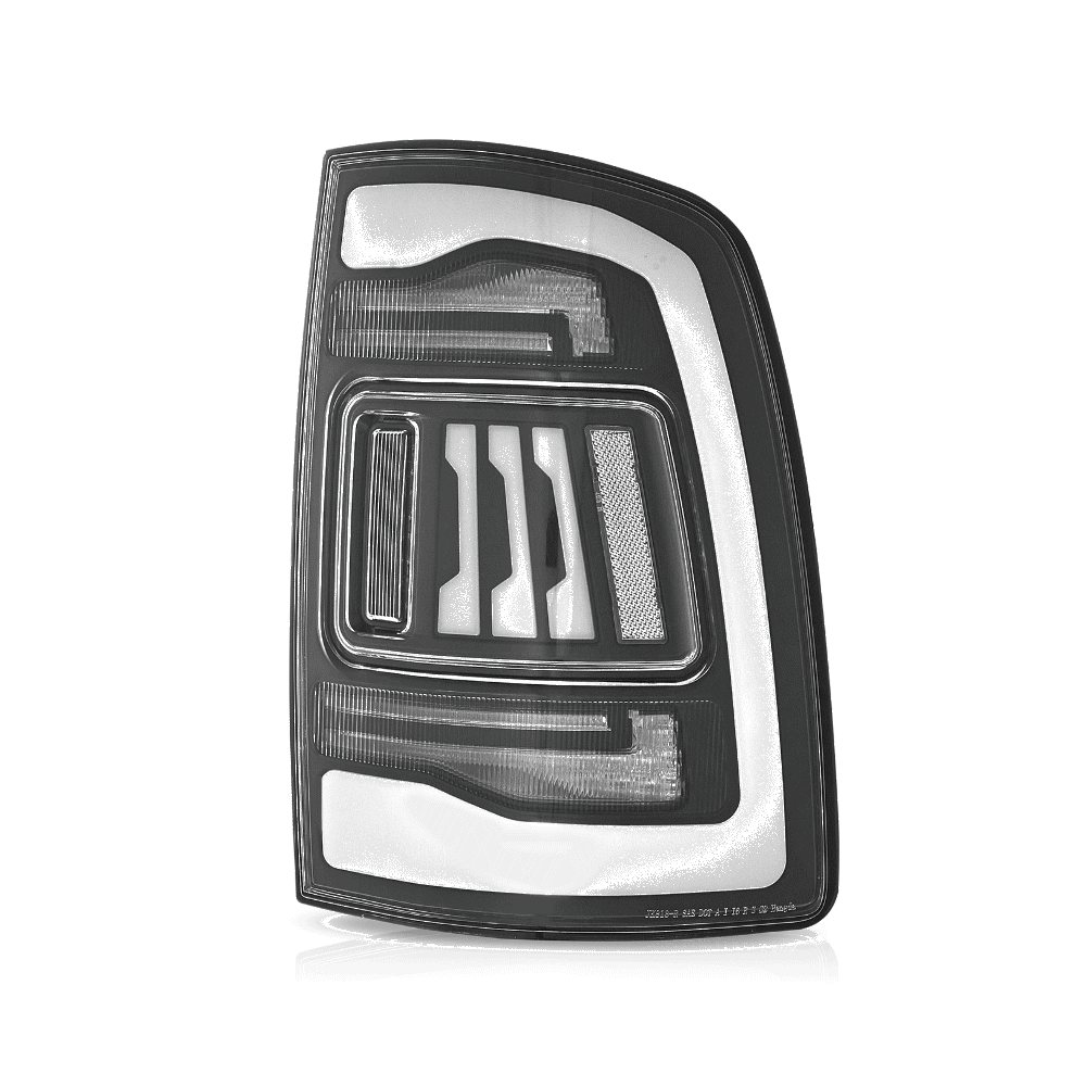 2019-2024 Dodge RAM 2500 / RAM 3500 VLAND LED bakljus med orange blinkers - 4