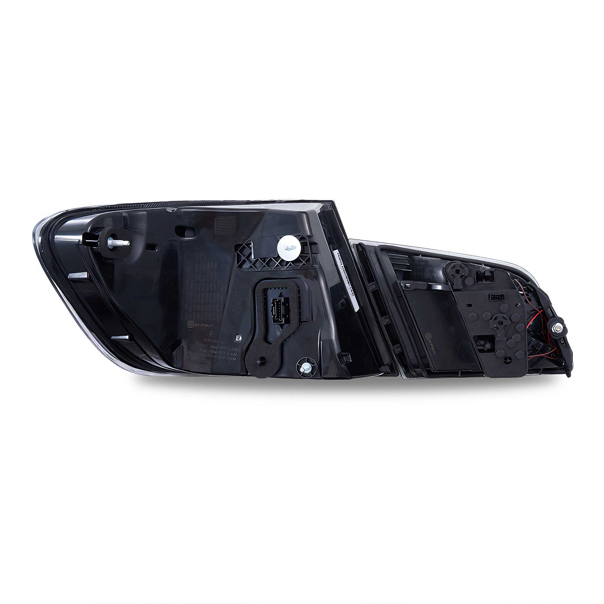 11-17 BMW 5 serie F10 F18 VLAND LED bakljus med orange blinkers - 11