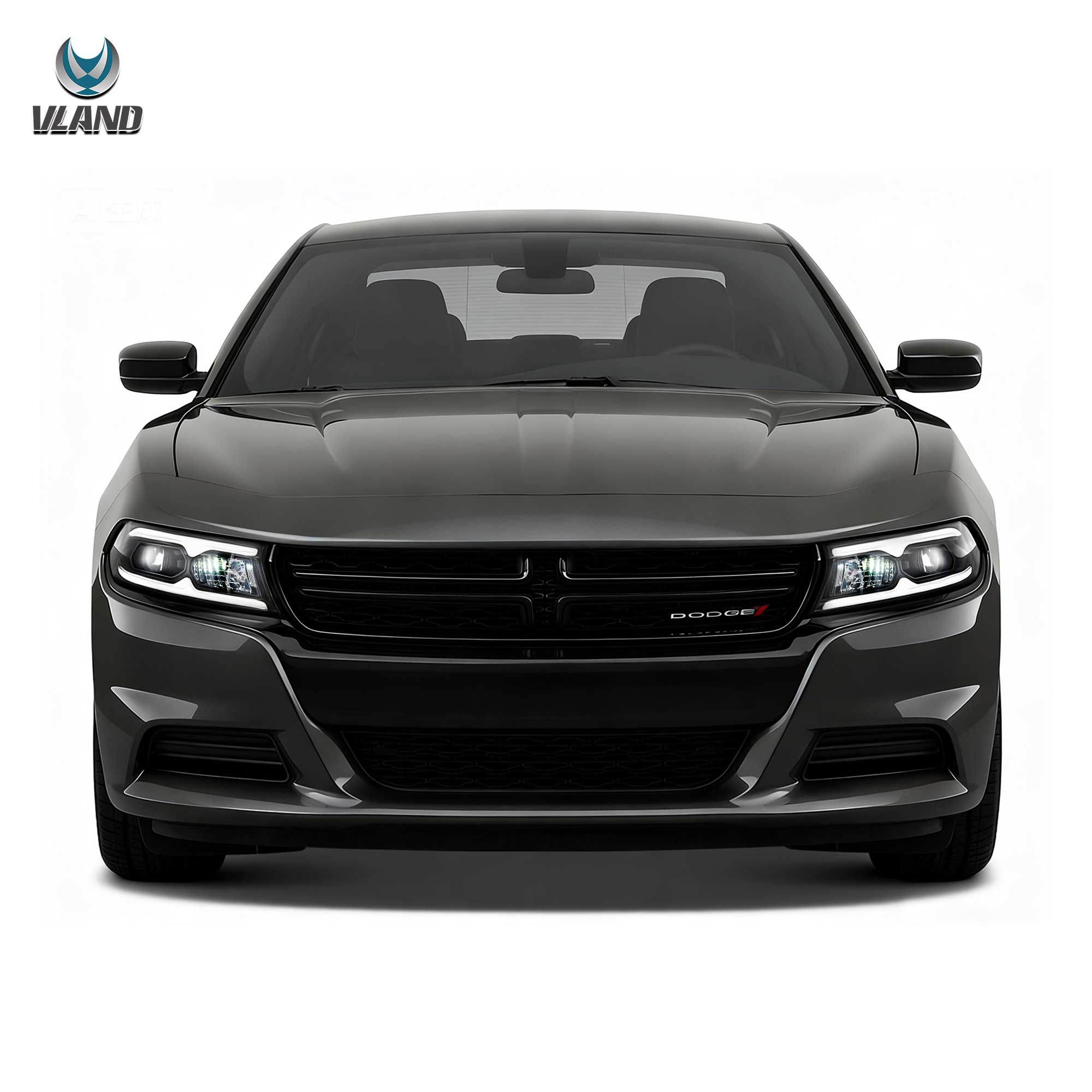 2015-2023 Dodge Charger Halogen Models Vland Projector strålkastare - 7