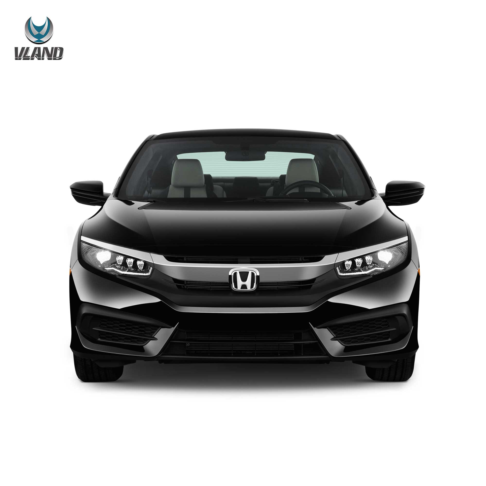 Honda Civic 10 Sedan/Coupe/Hatchback/Type R 2016-2021 Vland LED strålkastare - 8