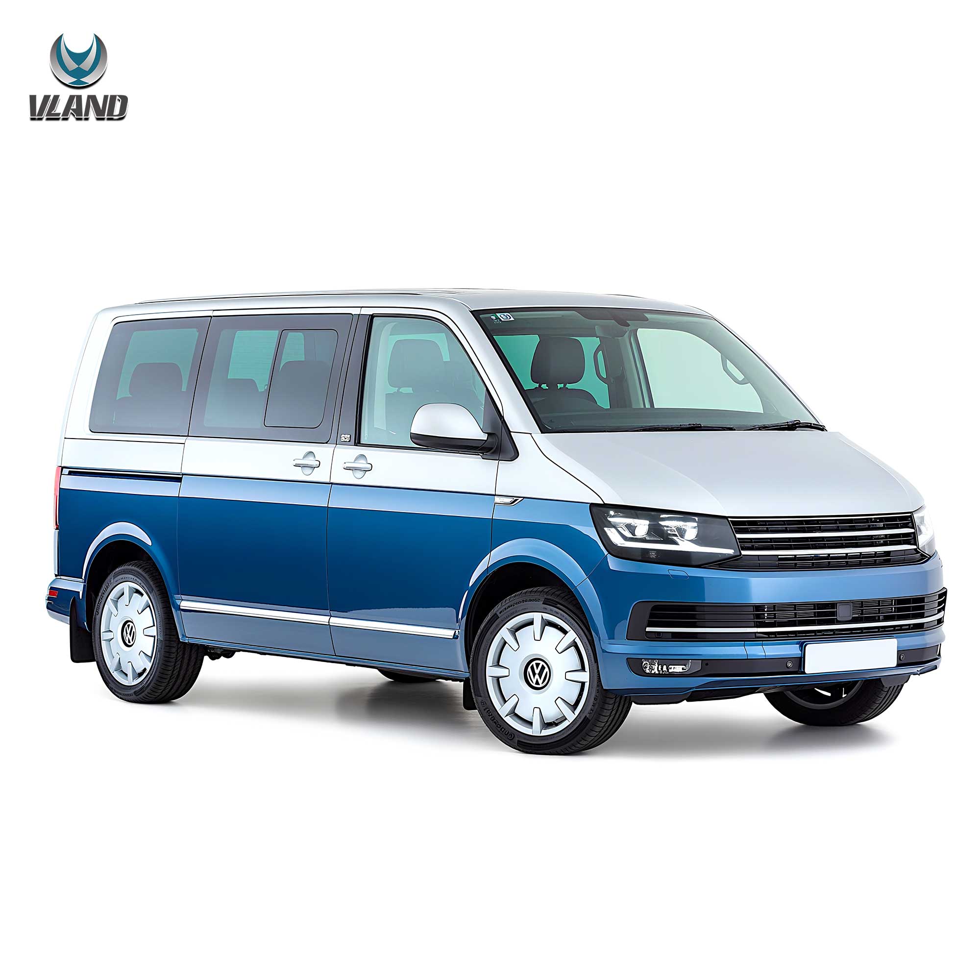 VW Transporter T6 2015-2019 VLAND LED strålkastare [E-märkt] - 8