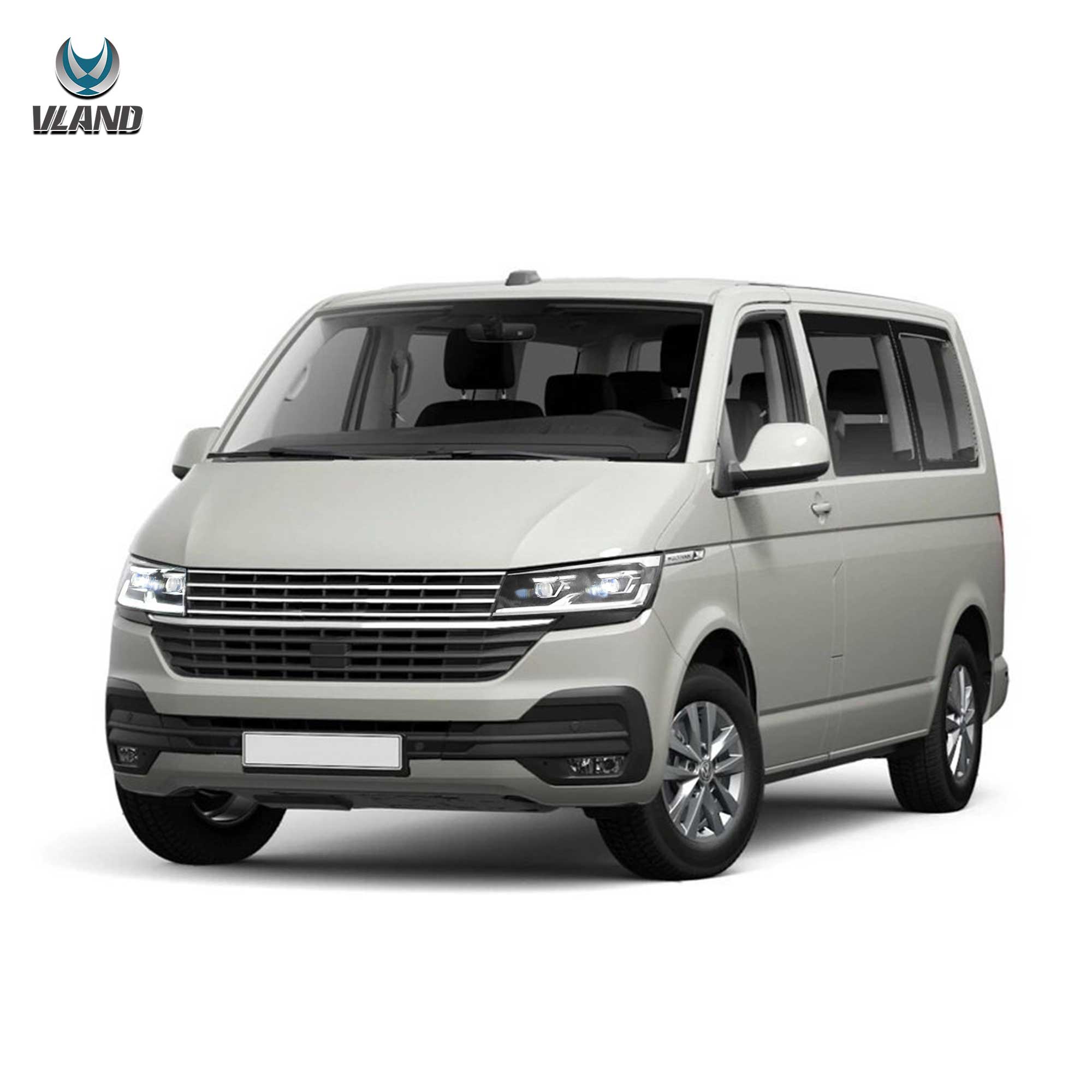 VW Transporter T6.1 2019-2024 Vland LED strålkastare [E-mark] - 8