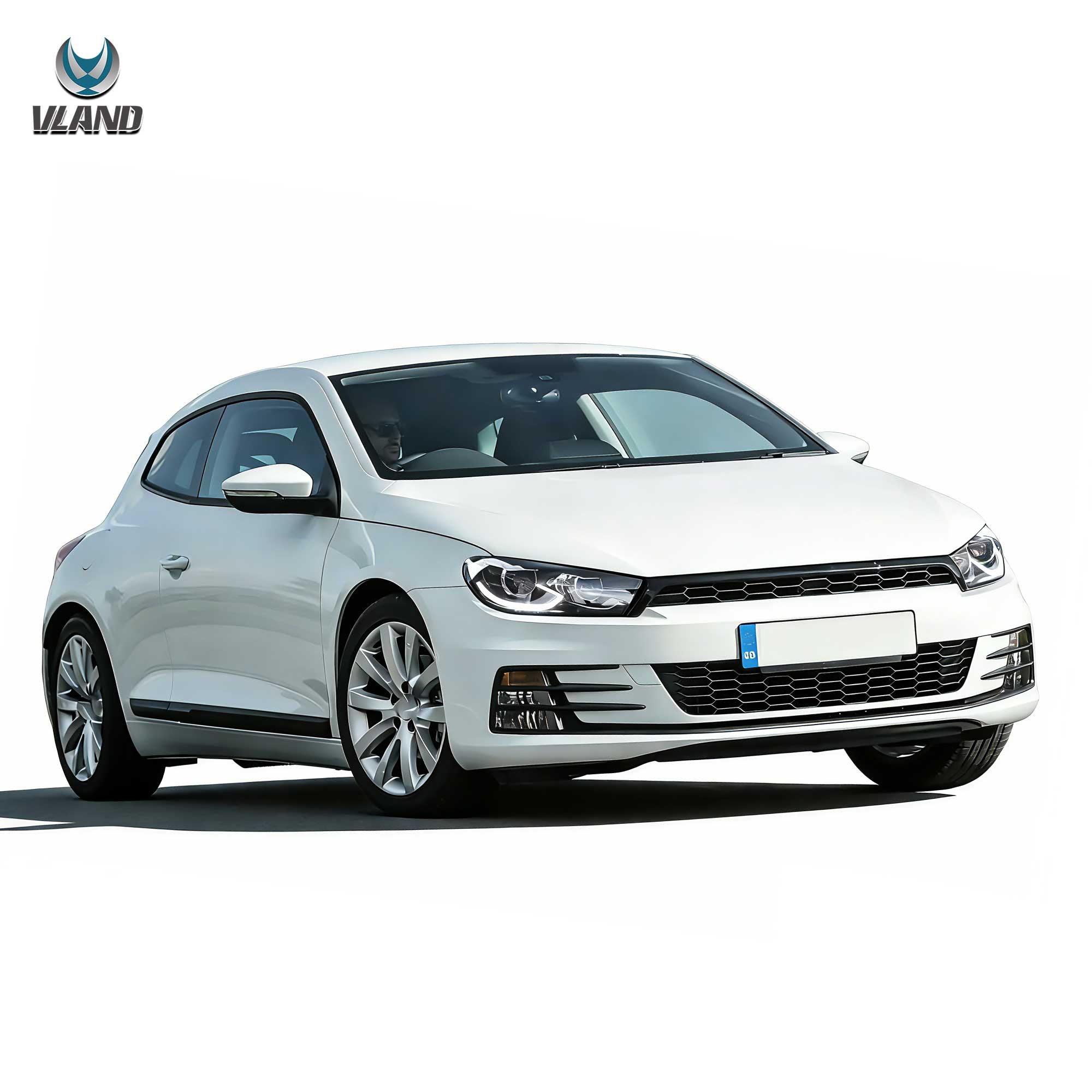 2009-2014 VW Scirocco LED strålkastare med Start-up animation - 7