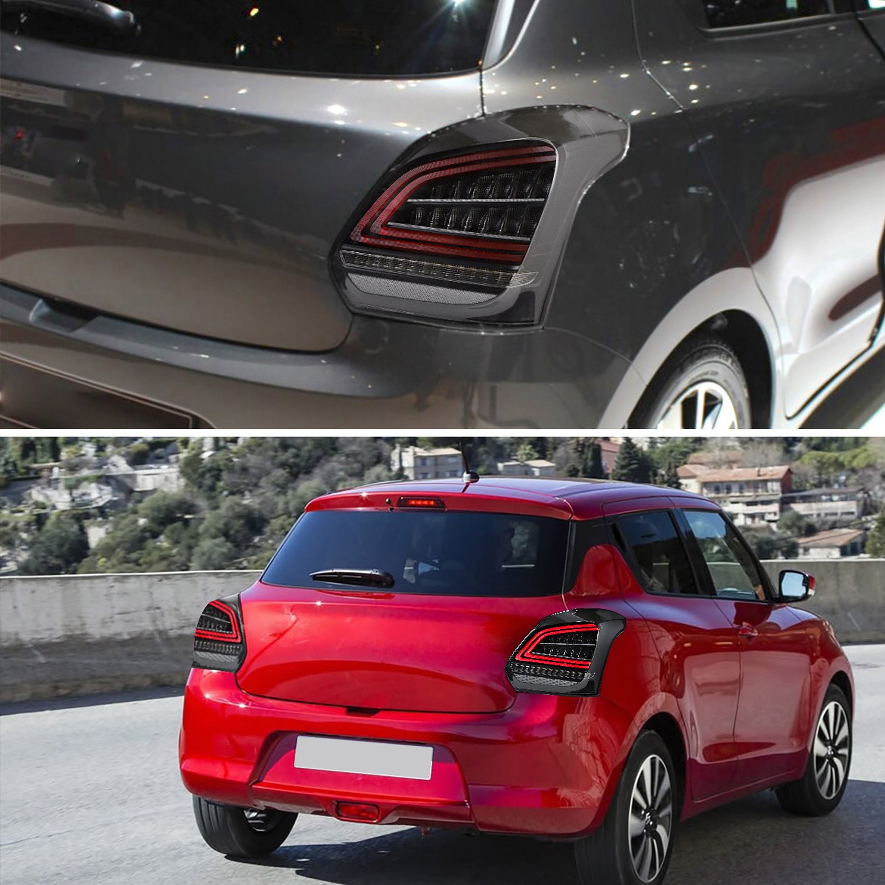 2017-2022 Suzuki Swift Vland LED bakljus med sekventiell blinkers - 6