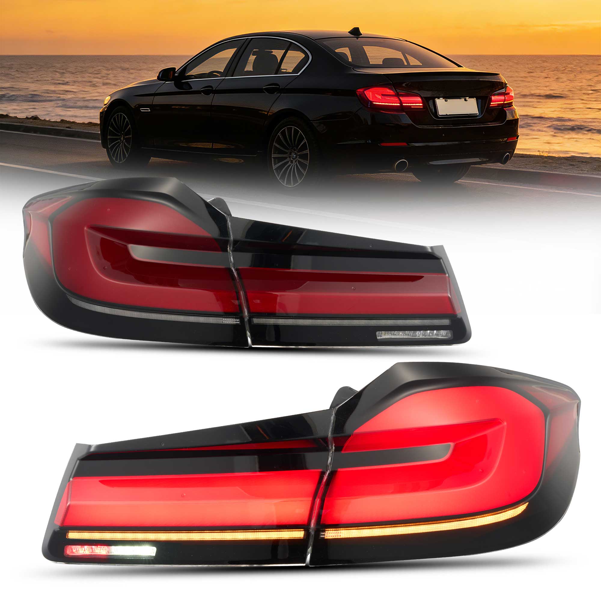 2017-2022 BMW G30 G38 VLAND LED bakljus
