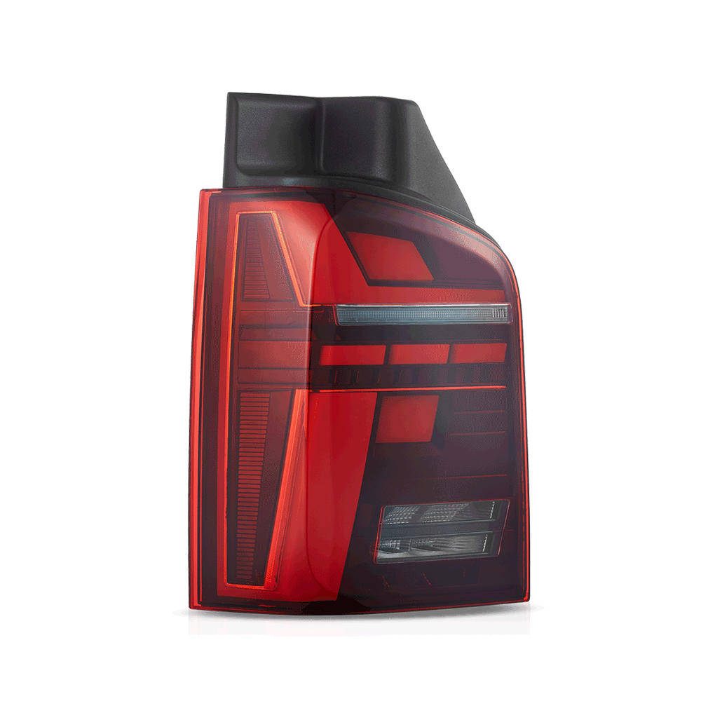 VW Transporter T5 Multivan Caravelle 2010-2014 Vland LED bakljus [E-mark] - 4