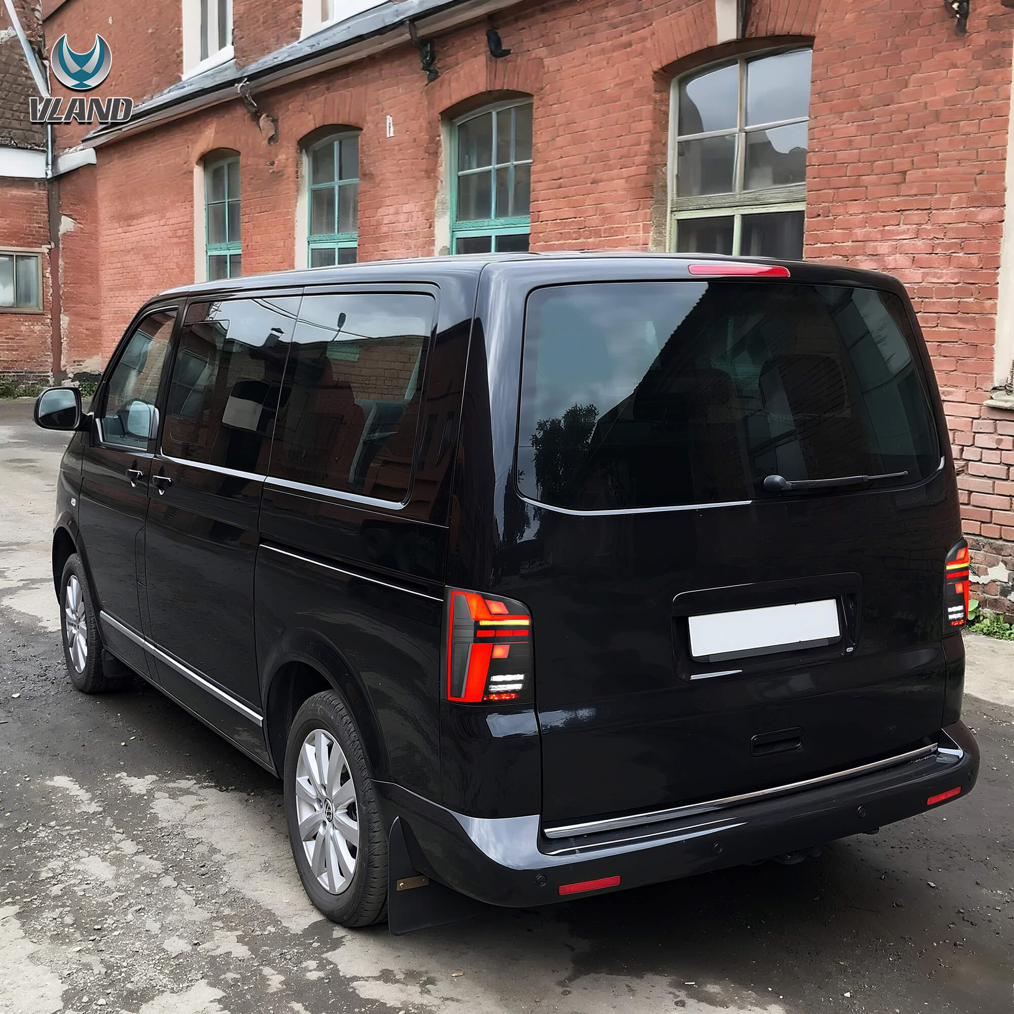 VW Transporter T5 Multivan Caravelle 2010-2014 Vland LED bakljus [E-mark] - 12