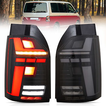 VW Transporter T6 T6.1 Multivan Caravelle 2015-2024 Vland LED bakljus [E-mark]
