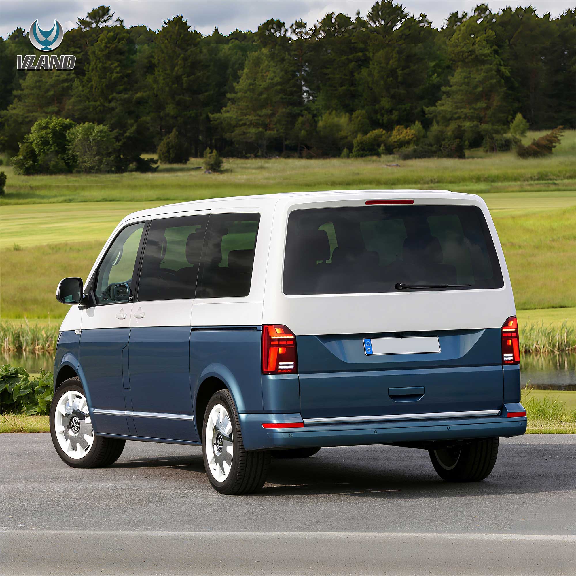 VW Transporter T6 T6.1 Multivan Caravelle 2015-2024 VLAND LED bakljus [E-märkt] - 15