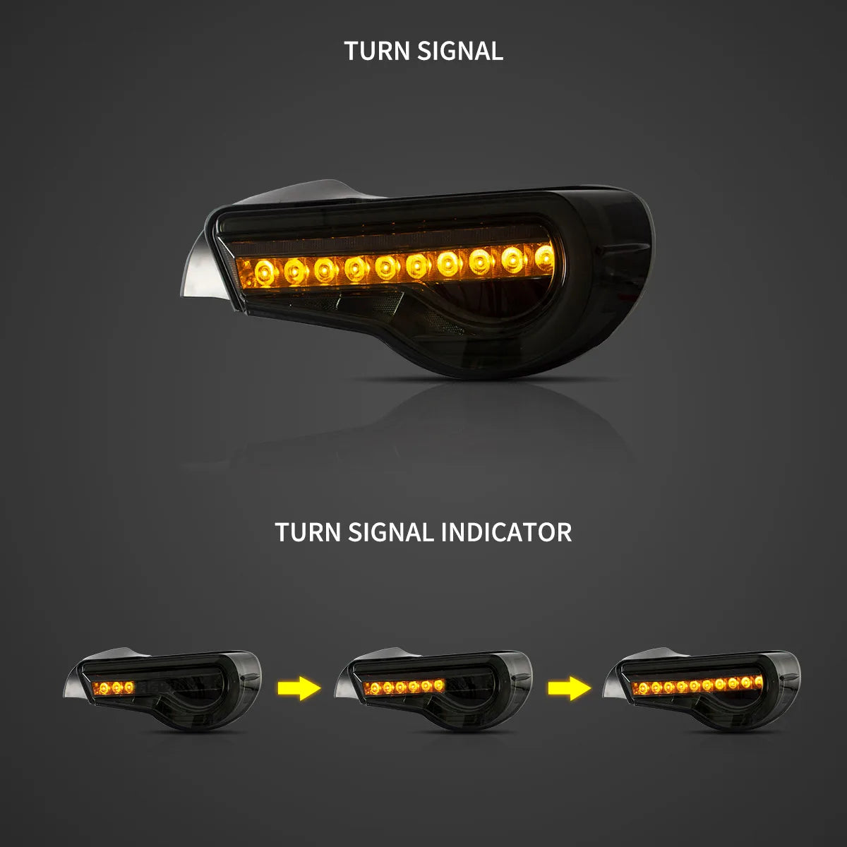 VLAND Led strålkastare+bakljus för 2012-2021 Toyota GT86/Scion FR-S/Subaru BRZ - 4