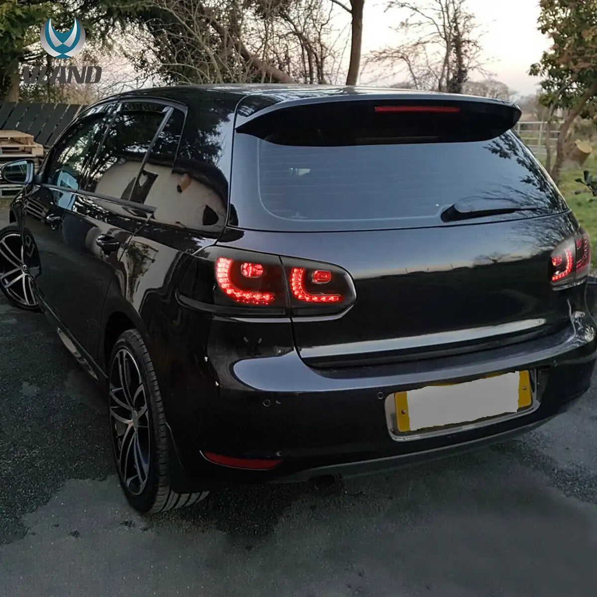 VLAND strålkastare och bakljus för 2008-2013 Golf MK6 LED set [E-mark] W/ sequential - 11