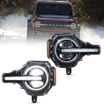 20-24 Ford Bronco Vland Full LED Projector strålkastare
