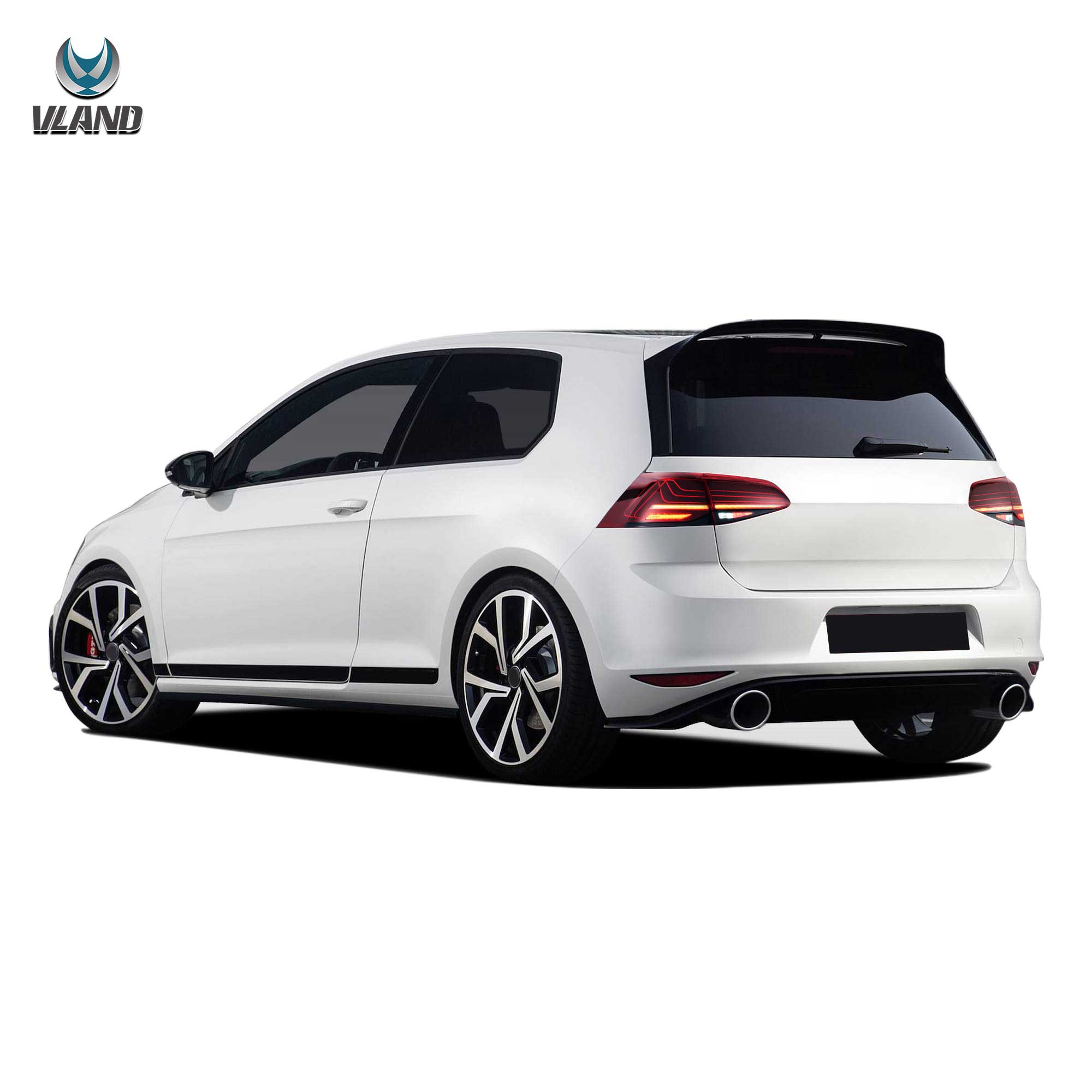 VW Golf MK7 Hatchback 2013-2016 Vland bakljus Laser Style - 11
