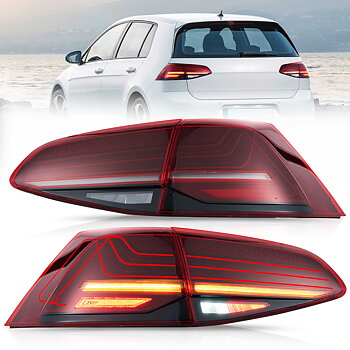 VW Golf MK7 Hatchback 2013-2016 Vland bakljus Laser Style