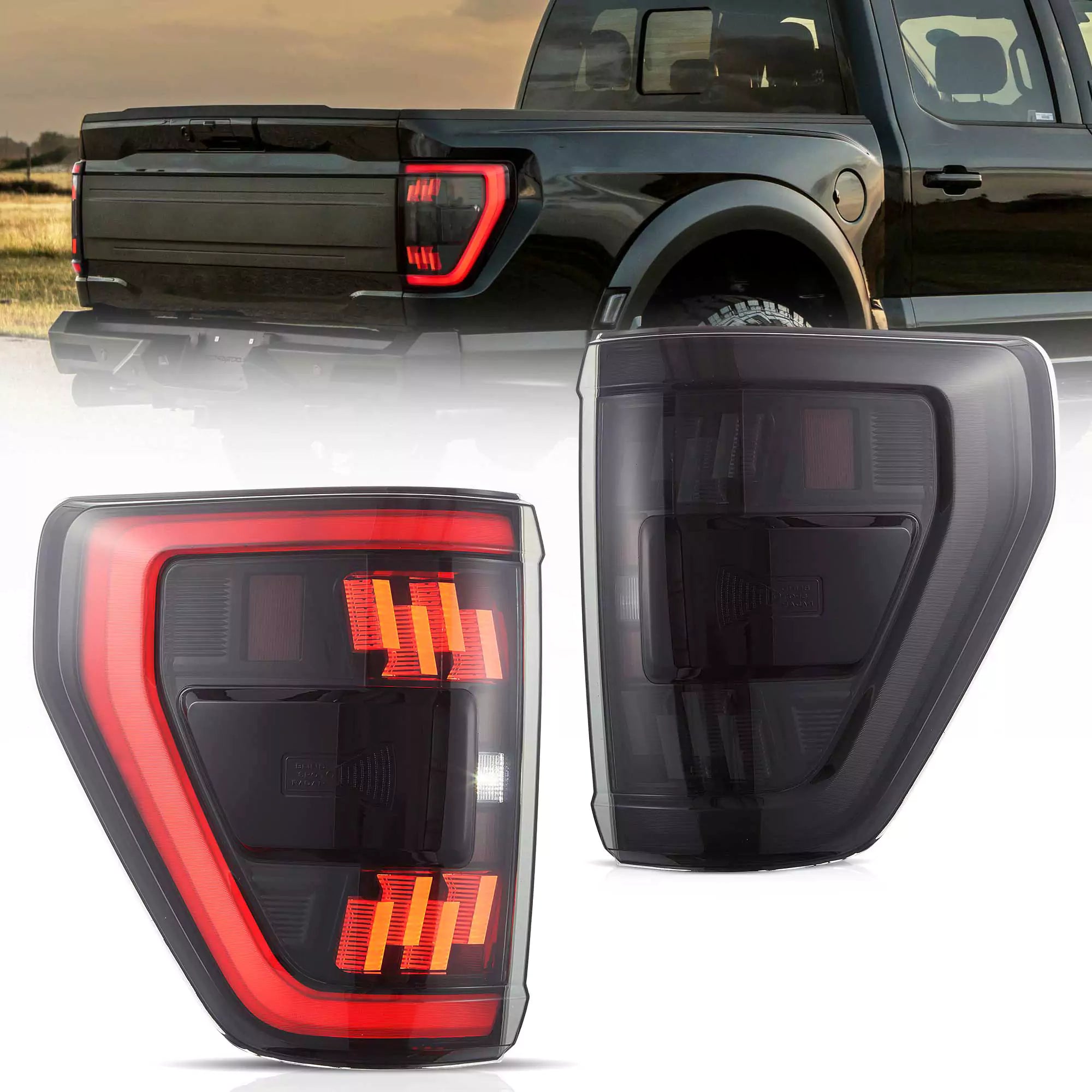 VLAND 21-24 Ford F150 bakljus Full LED - 3