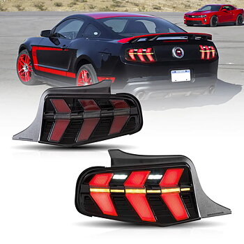 Ford Mustang 2011-2013 Vland LED bakljus Smoked
