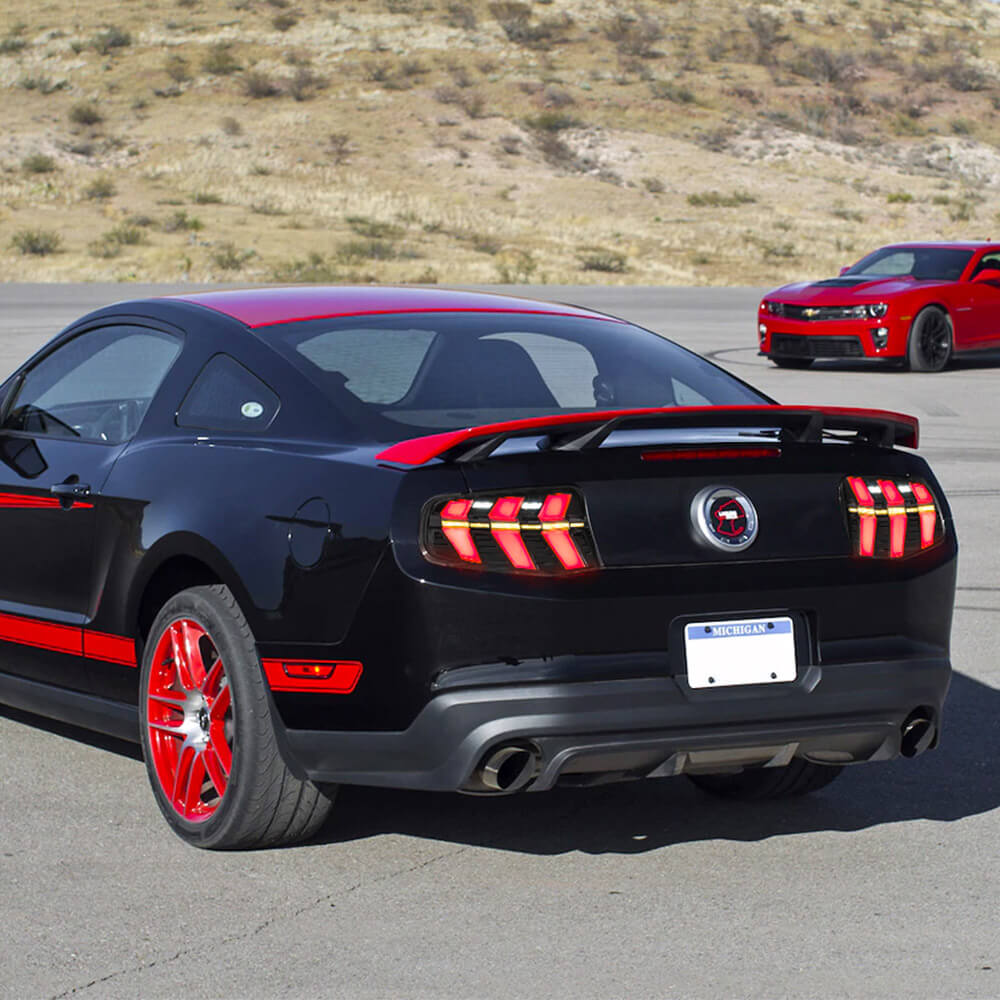 Ford Mustang 2011-2013 Vland LED bakljus Smoked - 5