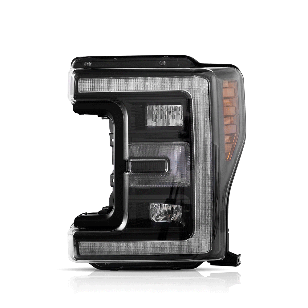Ford F250 F350 F450 F550 Super Duty 2017-20 Vland strålkastare - 4