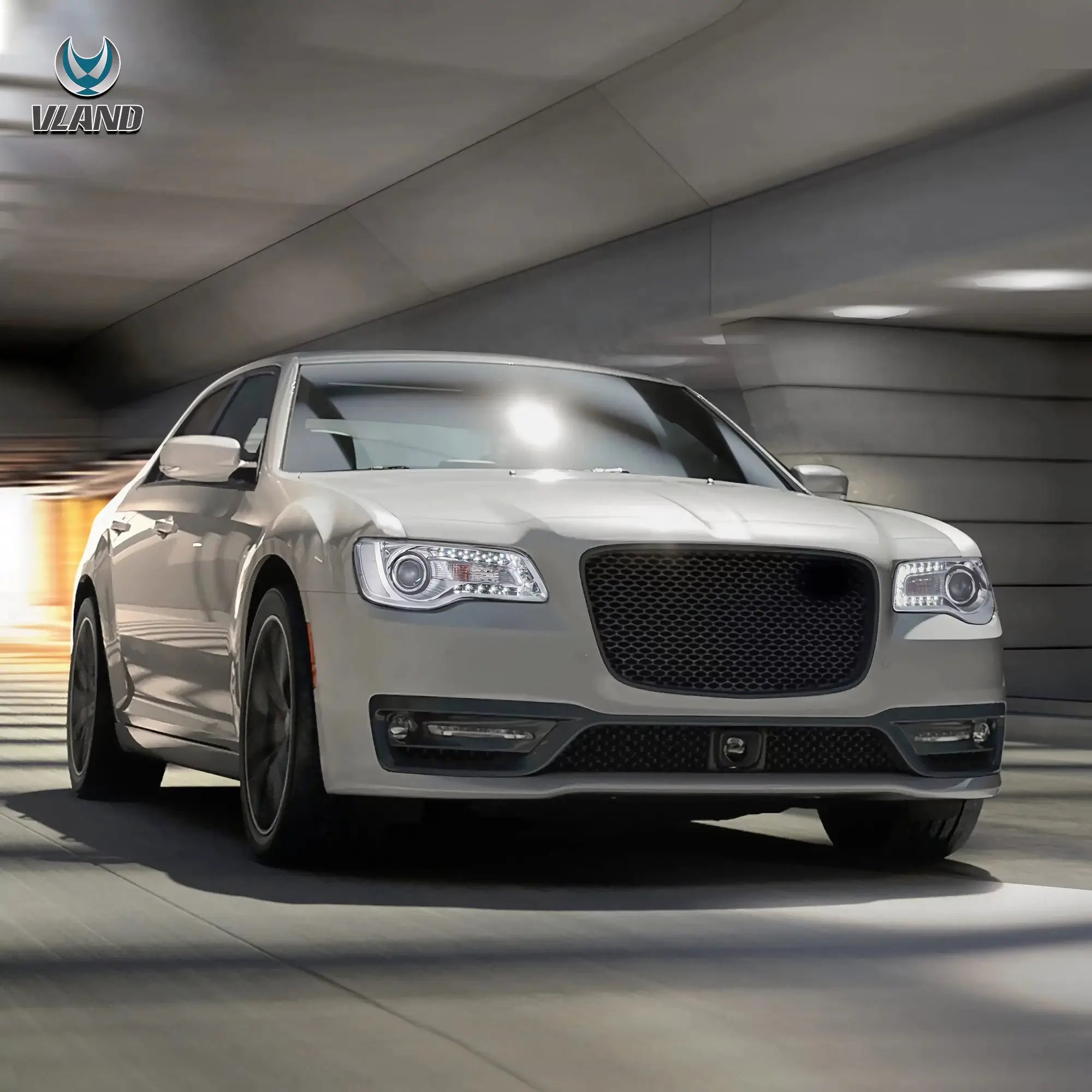 VLAND 2011-2023 Chrysler 300/300C strålkastare - 7