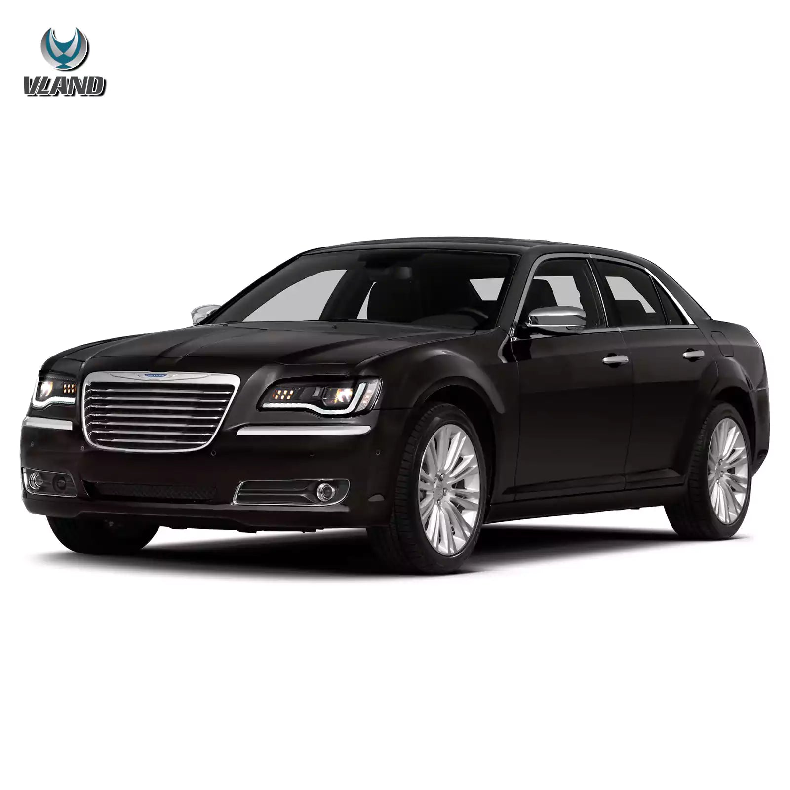 VLAND 2011-2023 Chrysler 300/300c LED strålkastare med startanimation - 5