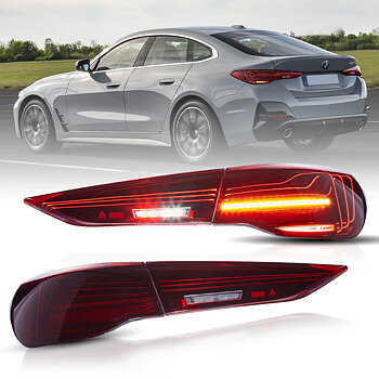 20 och framåt BMW 4 serie G22/G23/G26/G82/G83 VLAND Laser bakljus [E-märkt]