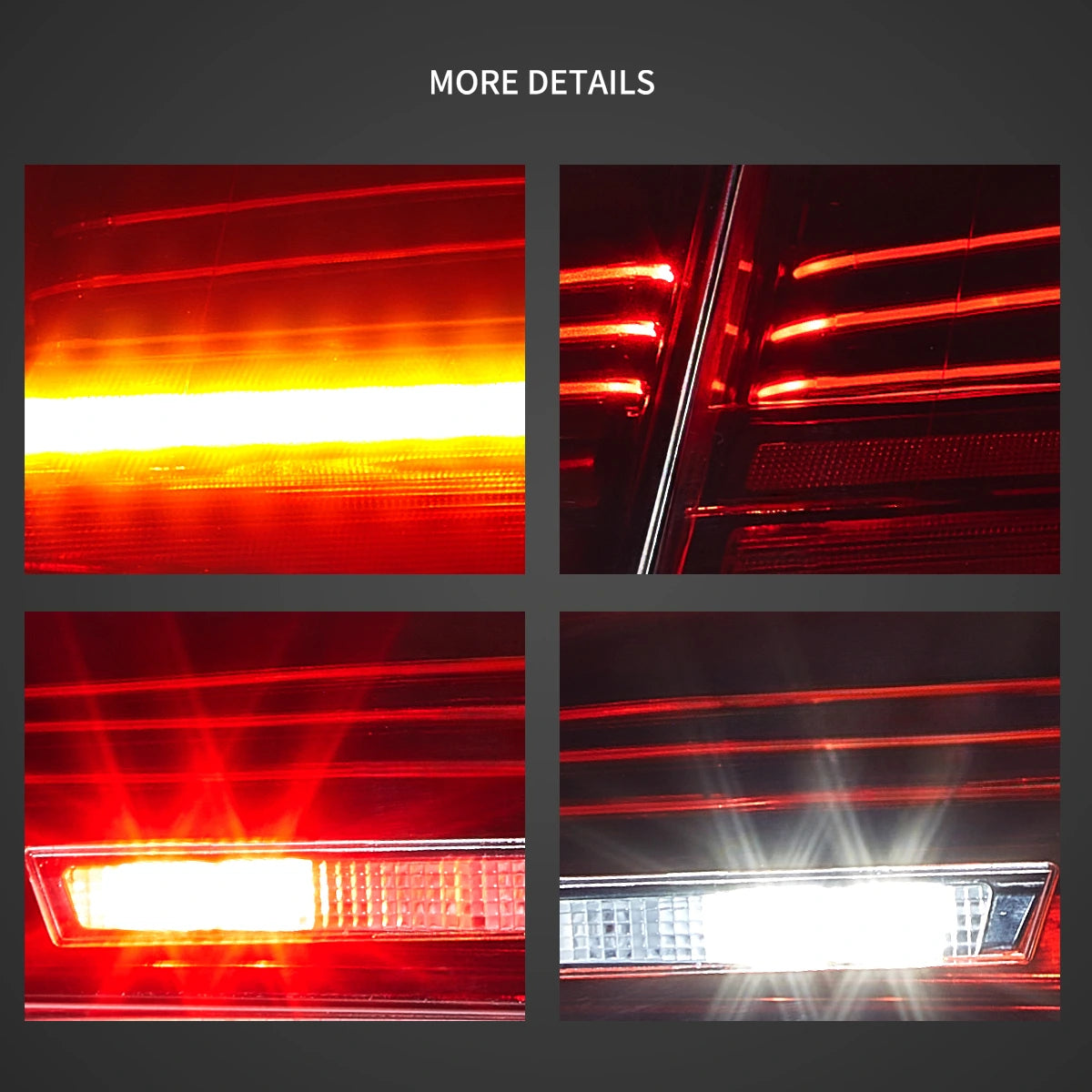 20 och framåt BMW 4 serie G22/G23/G26/G82/G83 VLAND Laser bakljus [E-märkt] - 8