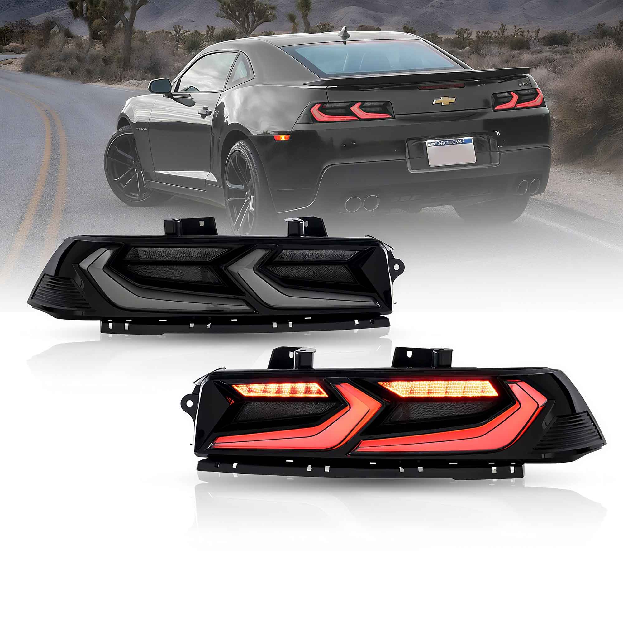 VLAND 2014-2015 Chevrolet Camaro 5th Gen Facelift LED bakljus - 4