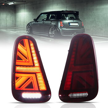 01-06 BMW Mini R50 R52 R53 VLAND LED bakljus [E-märkt]