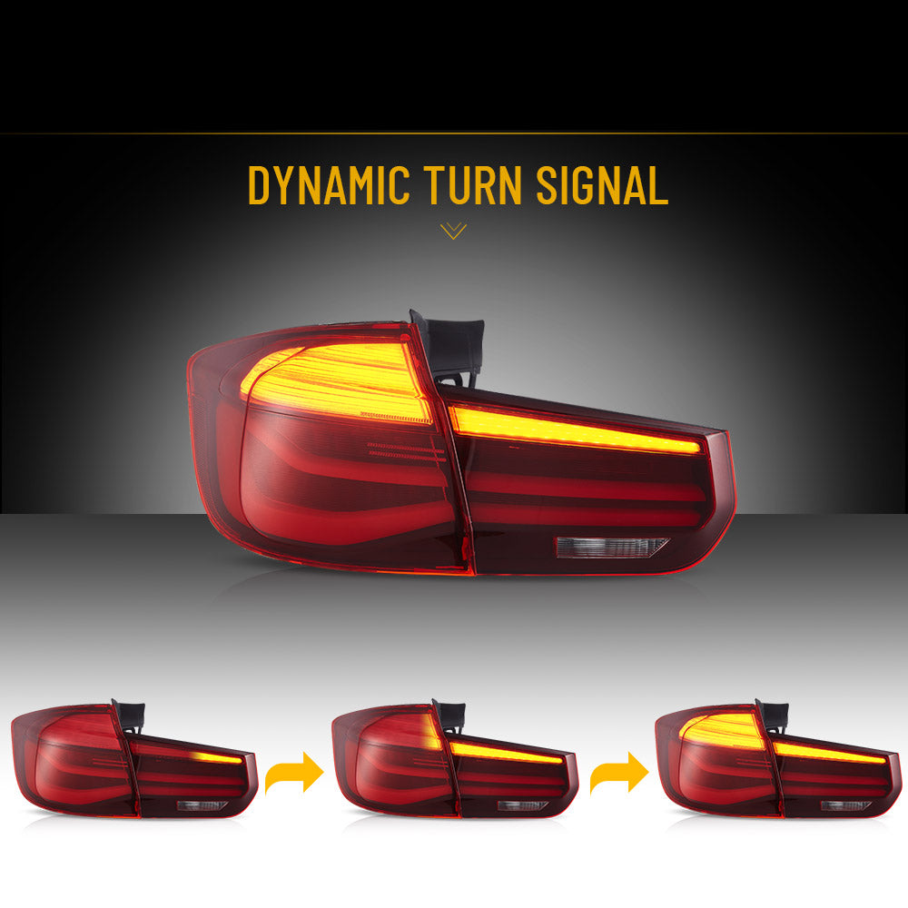 2012-2019 BMW 3 serie F31 Touring VLAND Full-LED bakljus [E-märkt] - 5