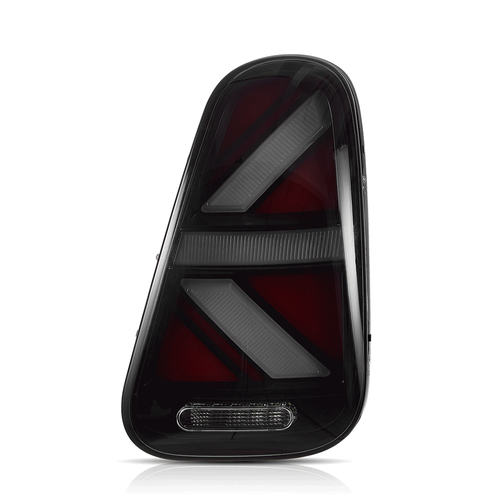 01-06 Mini Cooper R50 R52 R53 Vland Union Jack LED bakljus sekventiell blinkers [E-mark] - 3