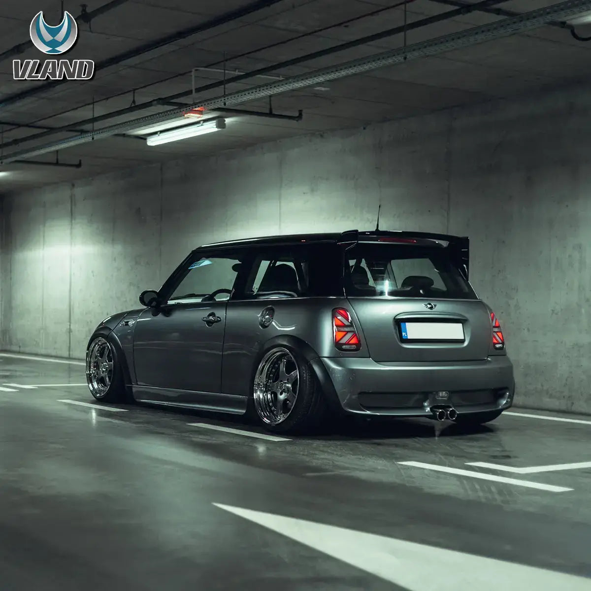 01-06 Mini Cooper R50 R52 R53 Vland Union Jack LED bakljus sekventiell blinkers [E-mark] - 10
