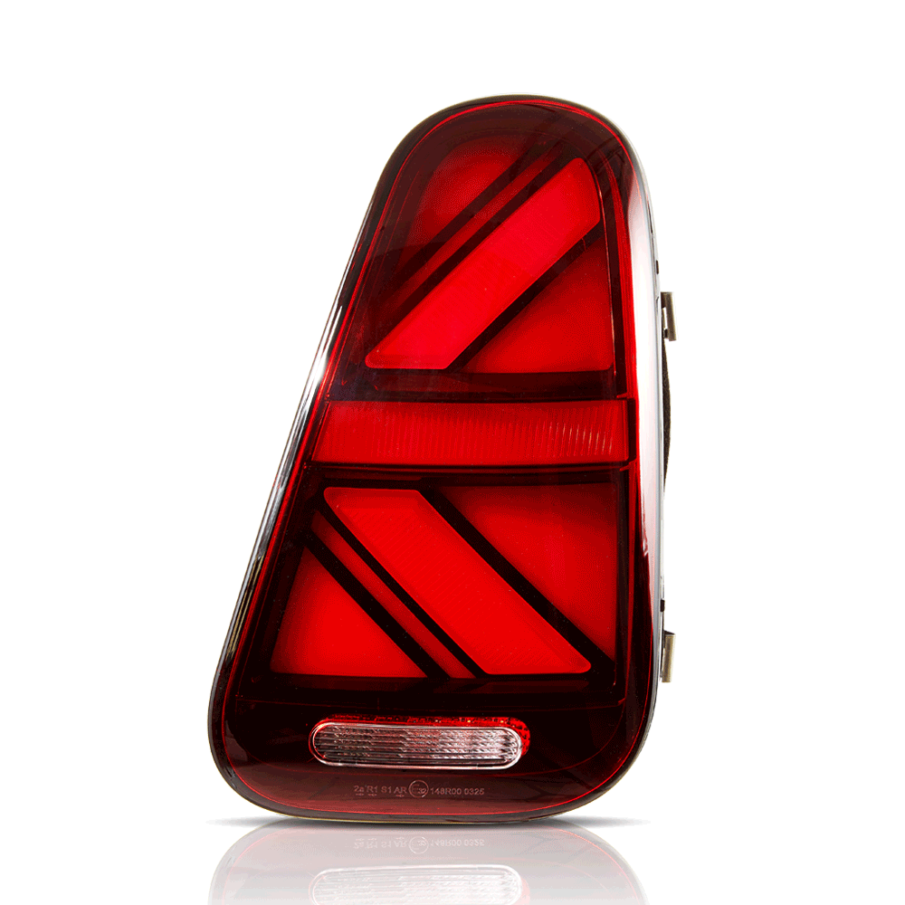 01-06 Mini Cooper R50 R52 R53 Vland Union Jack LED bakljus sekventiell blinkers [E-mark] - 4