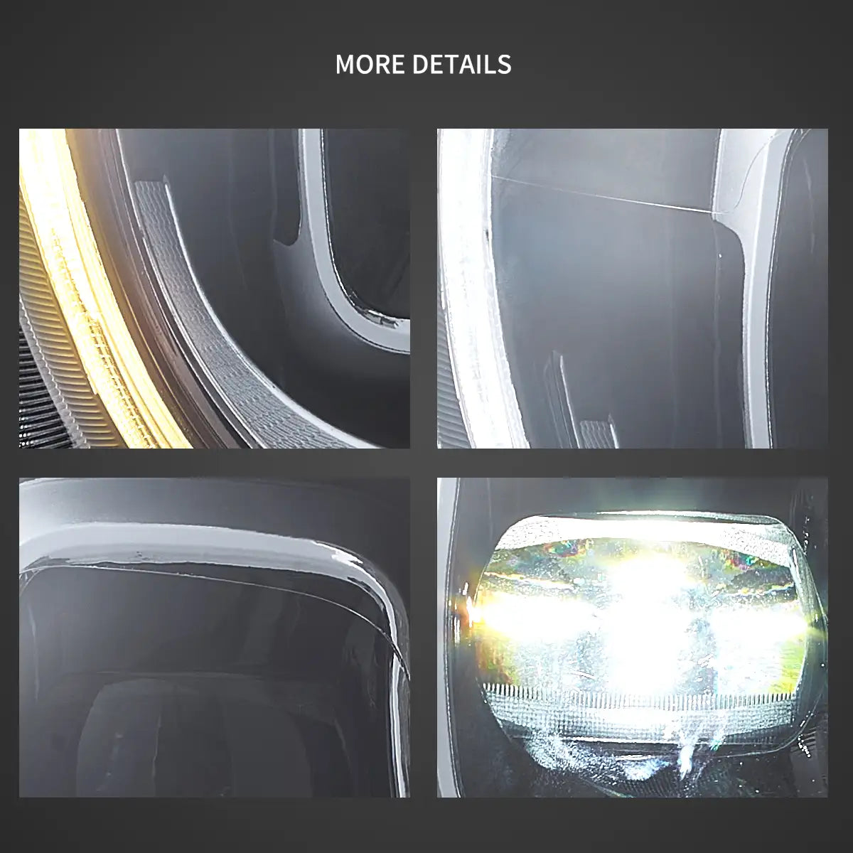 10-16 Mini Countryman R60 Vland Full LED Dual Beam Projector strålkastare [E-mark] - 7