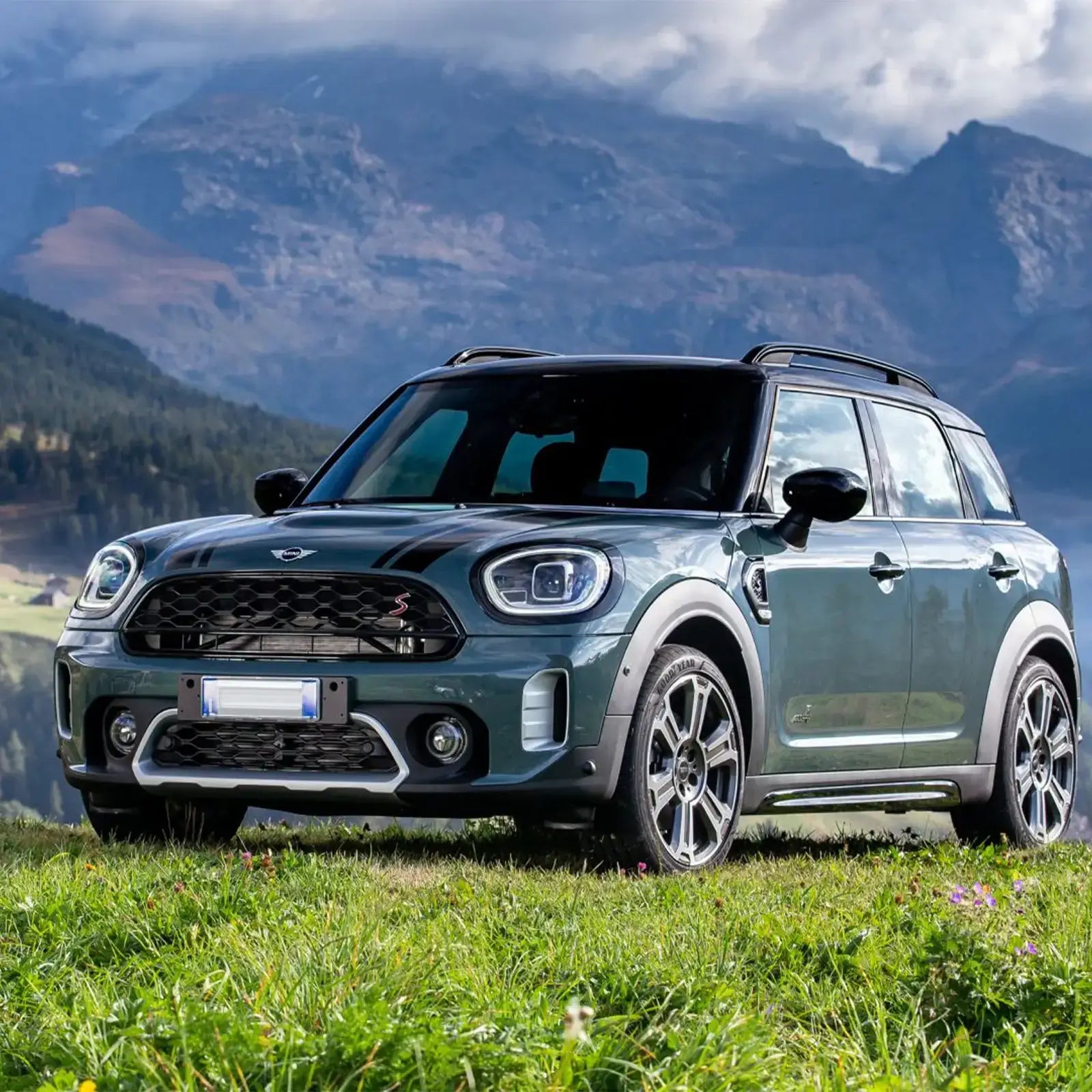 17-20 Mini Countryman F60 Vland Full LED Dual Beam Projector strålkastare [E-mark] - 5