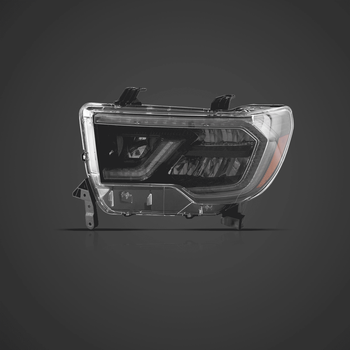 07-13 Toyota Tundra & 08-21 Toyota Sequoia Vland LED Reflection Bowl strålkastare - 3