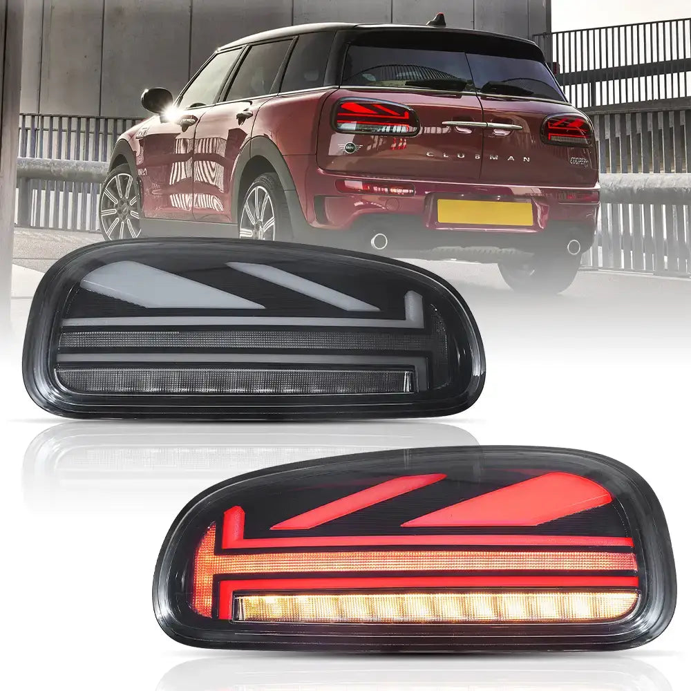 15-23 Mini Cooper Clubman F54 LCL F54 F54N Vland bakljus med Full LED Upgraded Dynamic Welcome Lighting [E-mark]