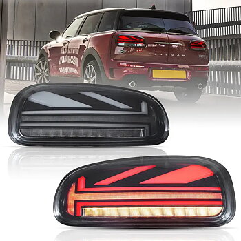 15-23 Mini Cooper Clubman F54 LCL F54 F54N Vland bakljus med Full LED Upgraded Dynamic Welcome Lighting [E-mark]