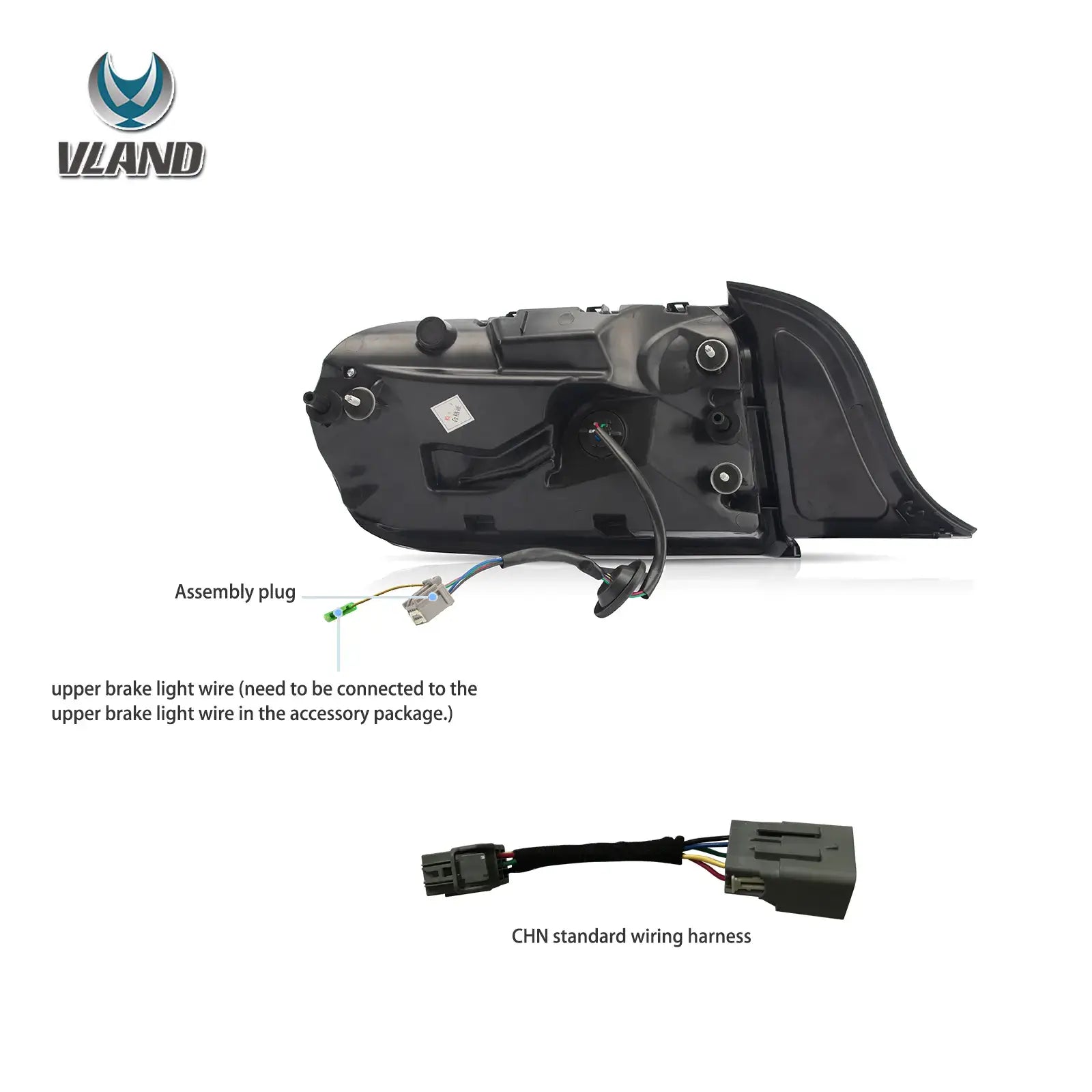 15-23 Ford Mustang 6th Gen (S550) Vland LED Upgrade bakljus W/5 Modes Turn Signals - 6