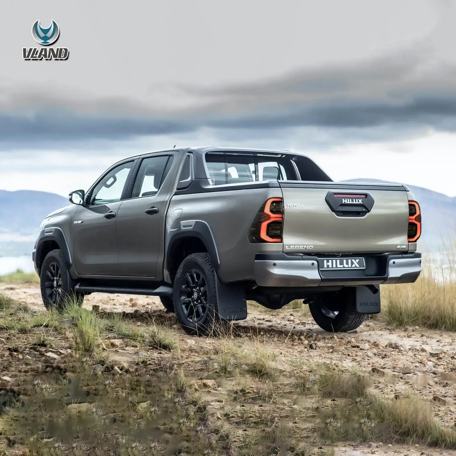 15-22 Toyota Hilux Vland LED bakljus med Dynamic Welcome Lighting - 10
