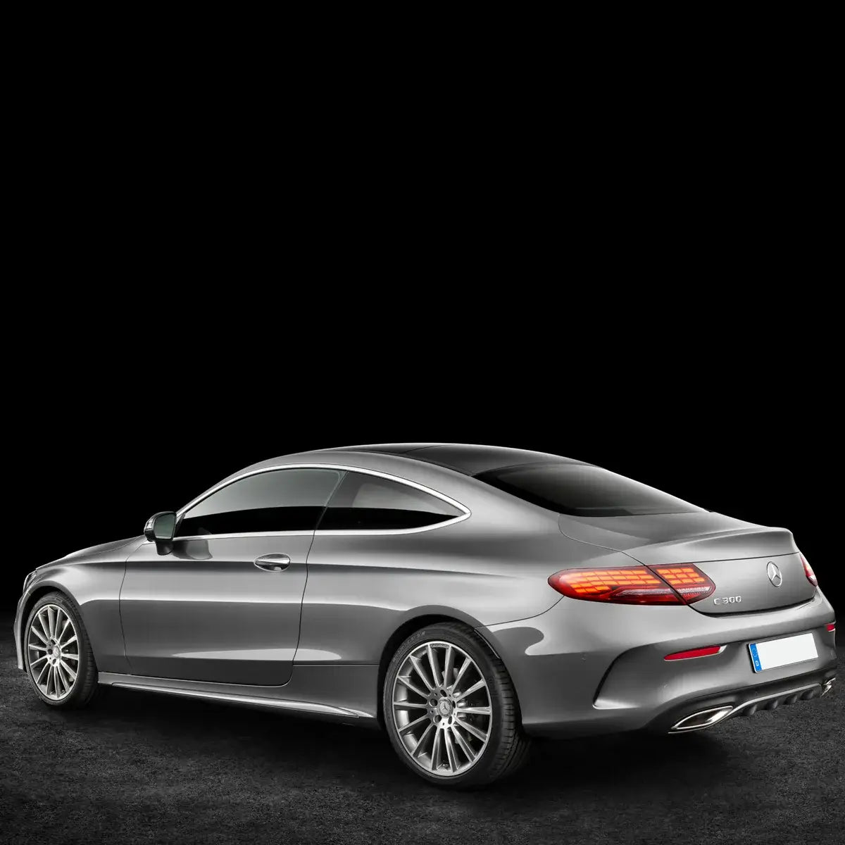 16-23 Mercedes C-Class A205 C205 Vland Full LED bakljus med Animation Sequential - 9