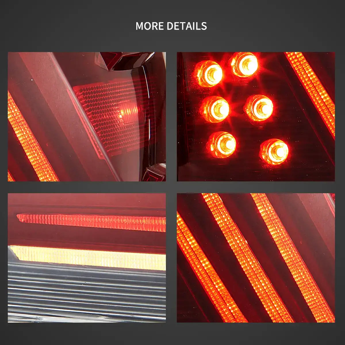 06-13 Lexus IS250 IS350 ISF IS300 220d 200d(XE20) VLAND LED bakljus uppgraderade - 7