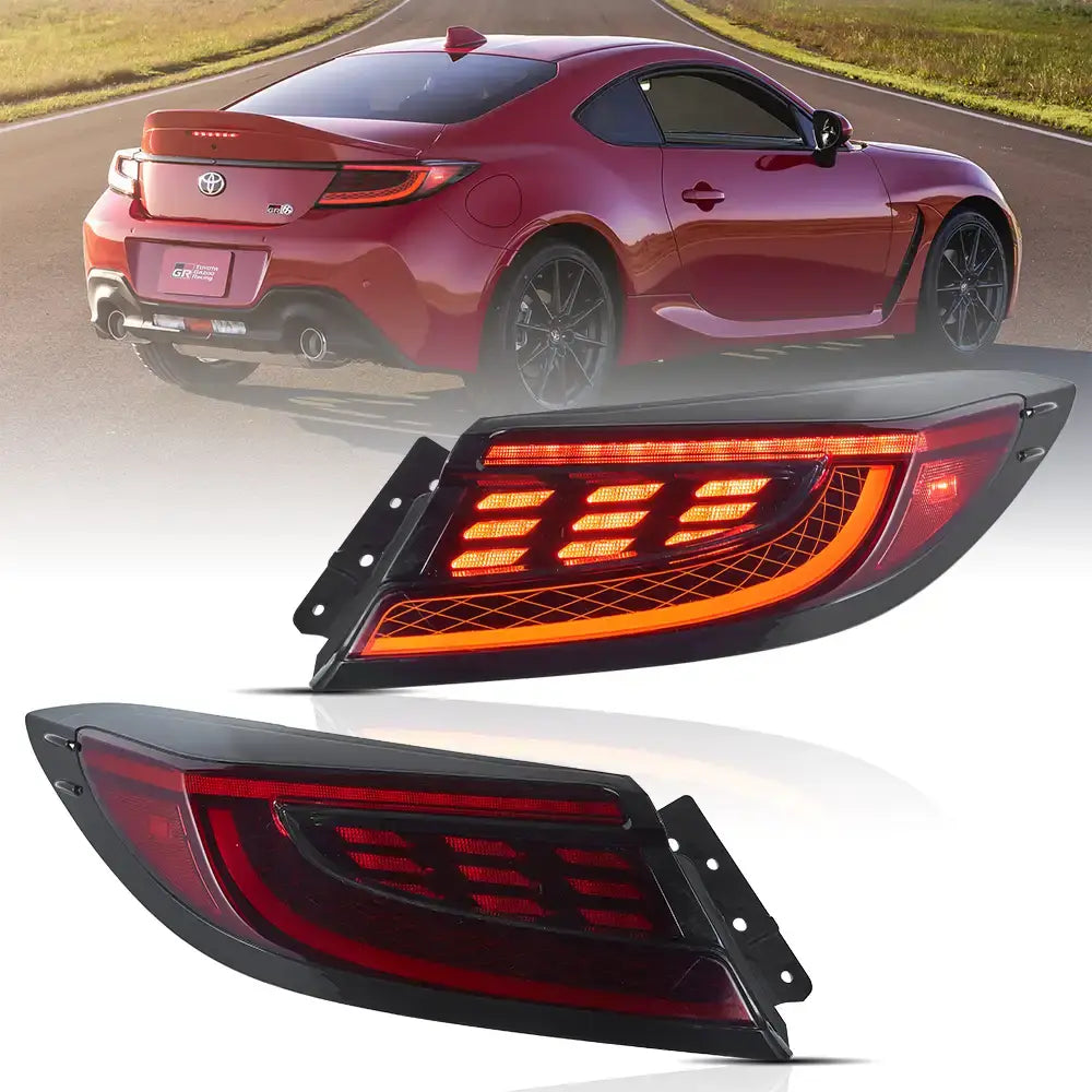 21-UP Toyota 86 GR86 & Subaru BRZ VLAND Full LED bakljus med Dynamic Welcome Lighting - 2