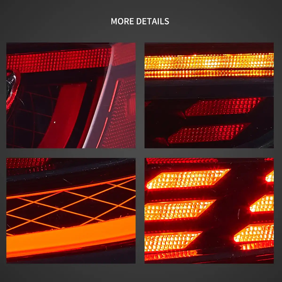 21-UP Toyota 86 GR86 & Subaru BRZ VLAND Full LED bakljus med Dynamic Welcome Lighting - 4
