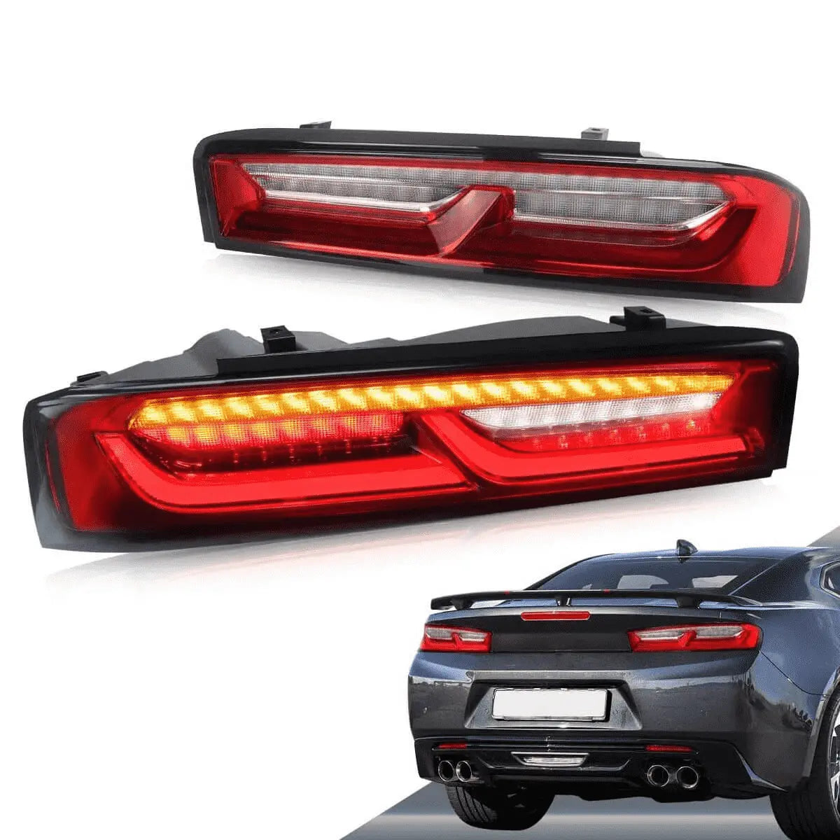16-18 Chevrolet Camaro Vland Full LED bakljus (Fit för European Models)