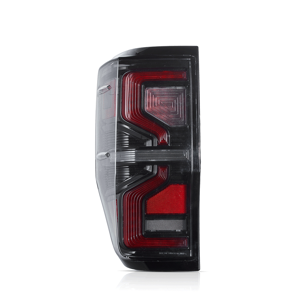 12-22 Ford Ranger Vland LED Upgrade bakljus med Amber sekventiell blinkers (Not Fit för US Models) - 3