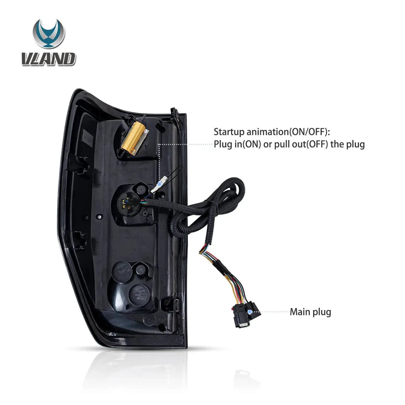 12-22 Ford Ranger Vland LED Upgrade bakljus med Amber sekventiell blinkers (Not Fit för US Models) - 6