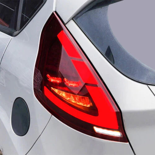 08-19 Ford Fiesta Hatchback Vland LED bakljus [E-mark] - 8