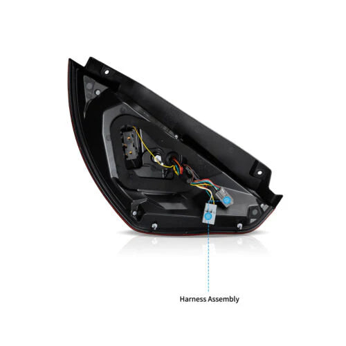 08-19 Ford Fiesta Hatchback Vland LED bakljus [E-mark] - 10