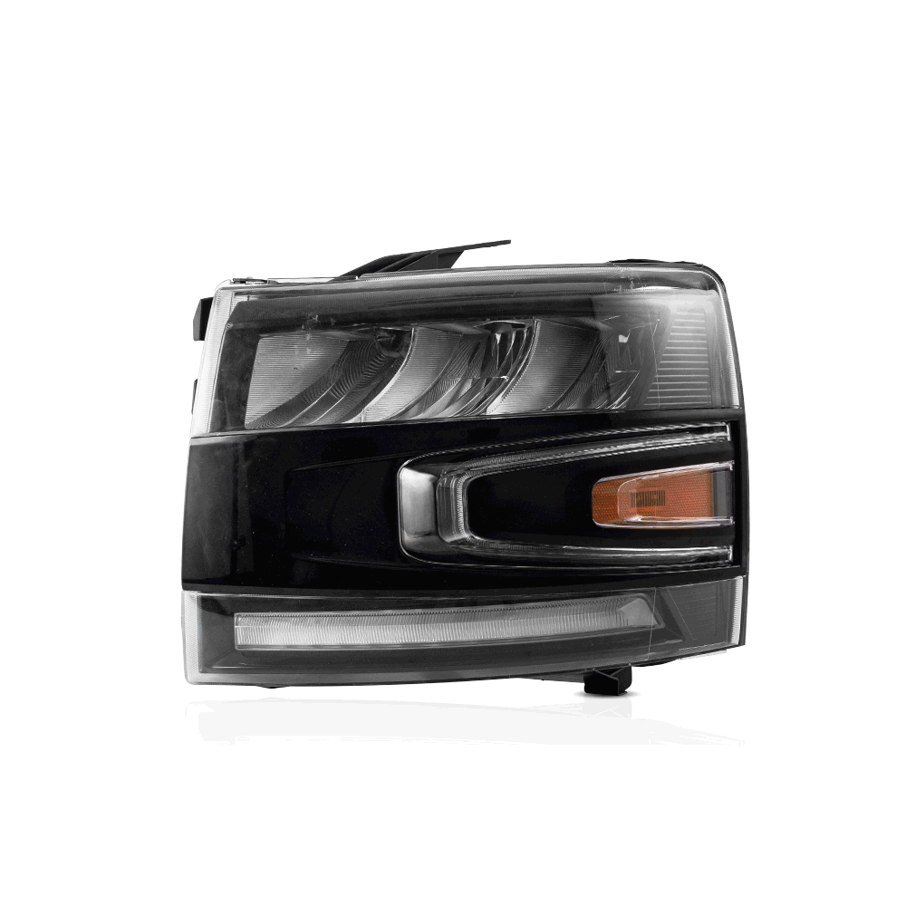 VLAND Carlamp LED strålkastare Fit för 2007-2014 Silverado 1500 2500 HD 3500 HD - 4